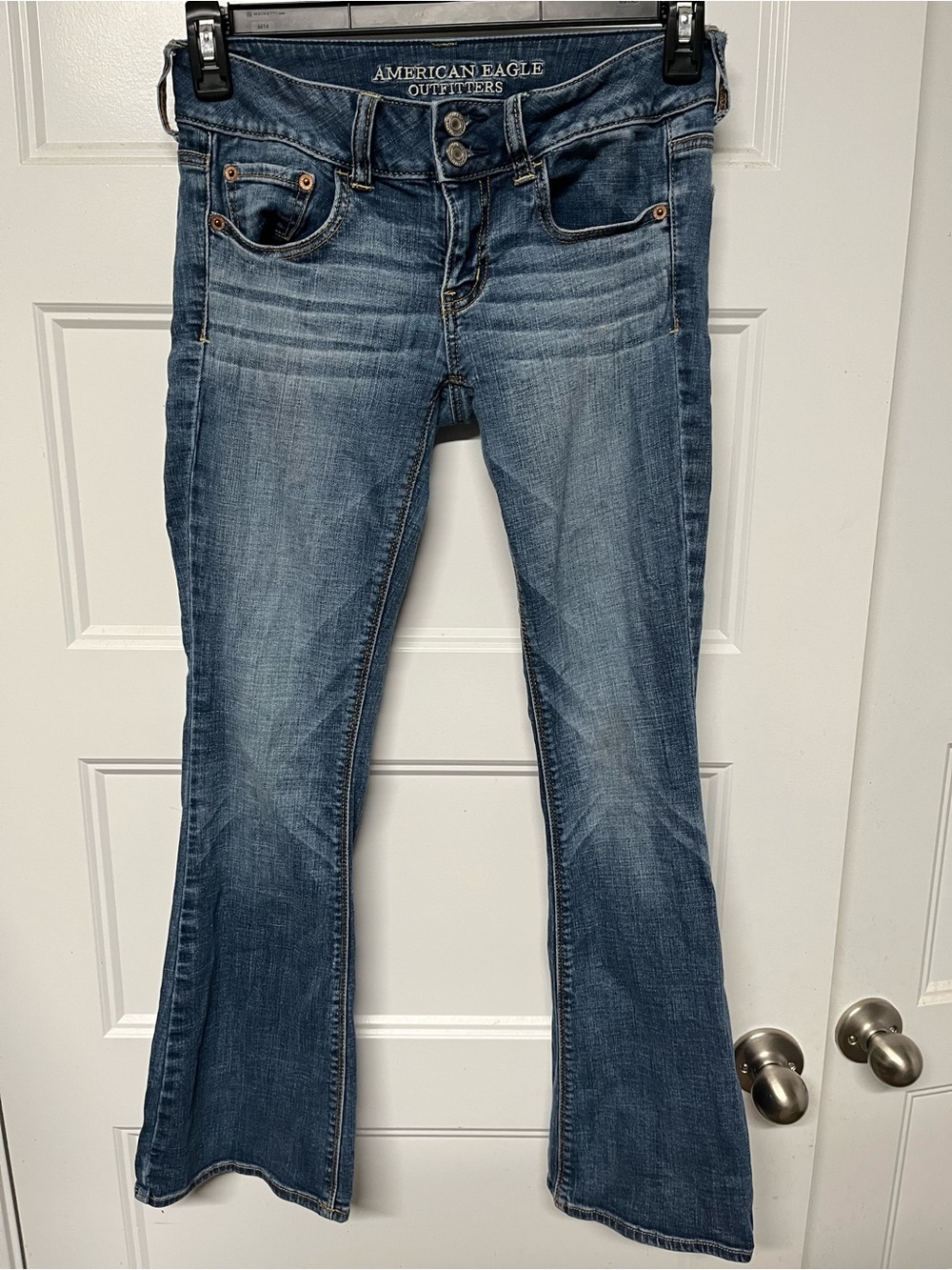 American Eagle Outfitters Medium Blue Flare Jeans
